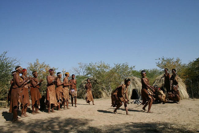 Лагерът на Джак, пустинята Калахари, Ботсвана 